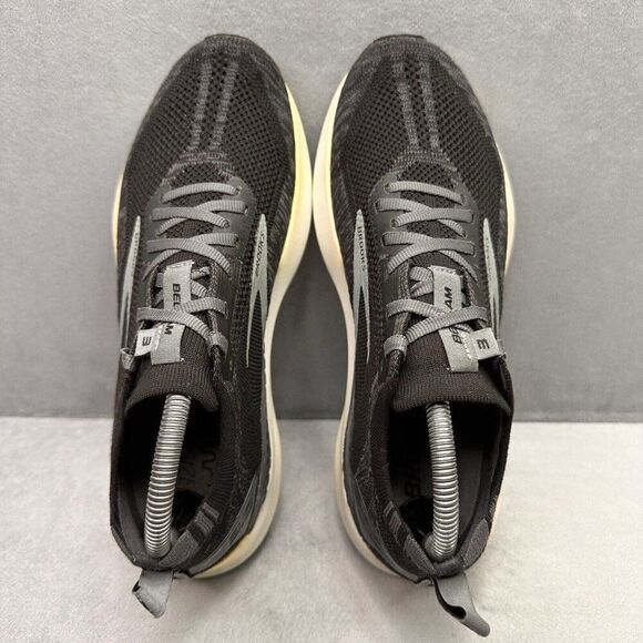 Womens Size 9 (B) Brooks Bedlam 3 Shoes Black Gray Athletic Running Sneakers - Picture 6 of 9